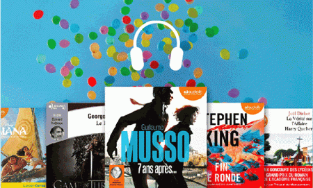 Plus de 2 000 livres audio arrivent sur Youboox