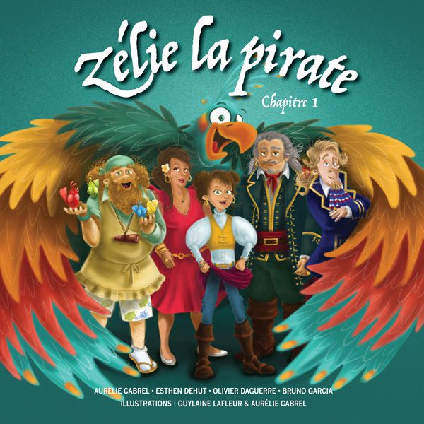 Zélie la pirate, le livre audio d’Aurélie Cabrel