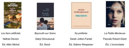 Goncourt des Lycéens 2022 : 4 romans en lice