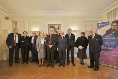 Lauréat de la 36e édition du Prix Chateaubriand