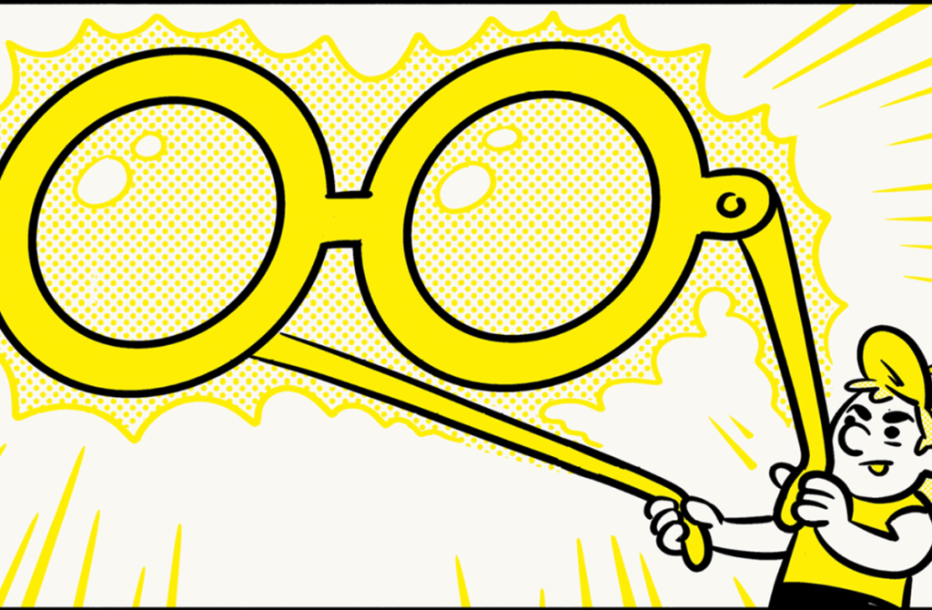 Mes lunettes super chouettes