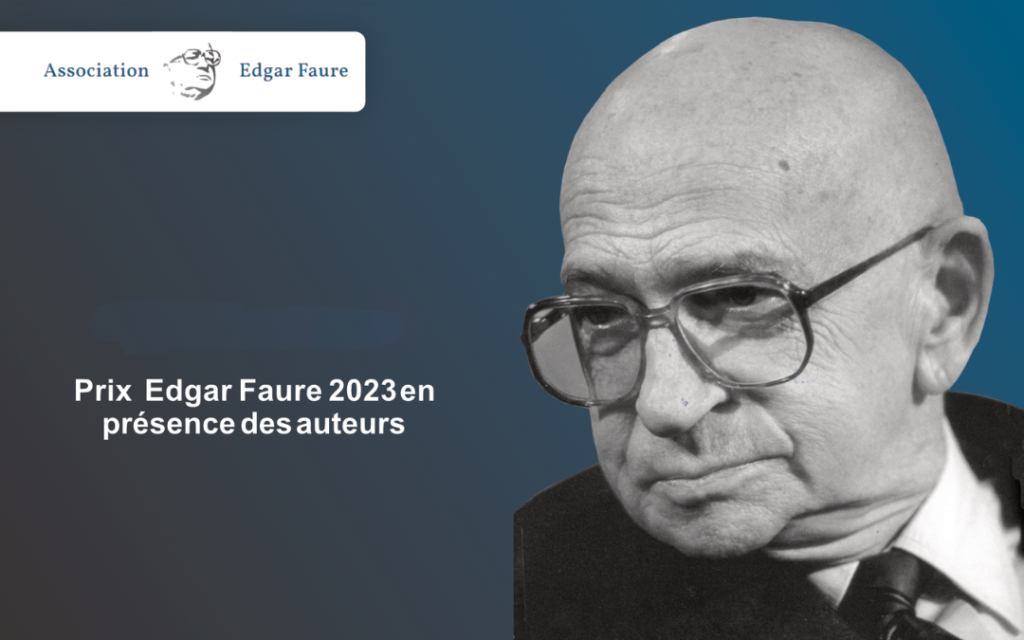Prix de Littérature politique Edgar Faure Prix de Littérature politique Edgar Faure - rainfolk diaries