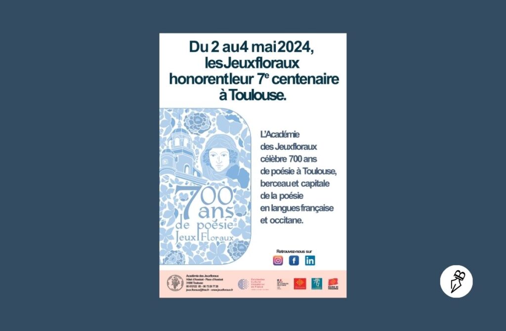 Poésie : 7ème centenaire des Jeux Floraux rainfolk-poesie-toulouse