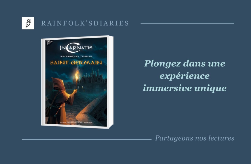 Saint-Germain, le roman augmenté qui réinvente l’aventure historique Découvrez Saint-Germain, le roman augmenté qui vous plonge dans une aventure historique immersive et multisensorielle.