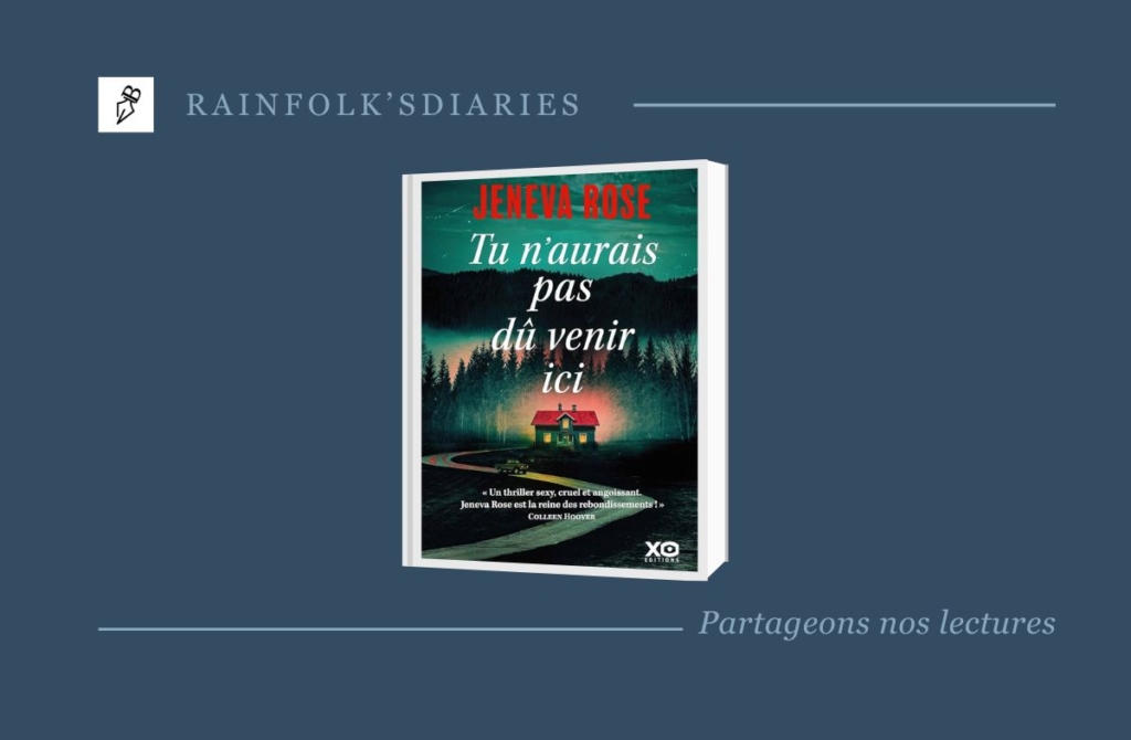Tu n’aurais pas dû venir ici – Jeneva Rose Plongez dans Tu n'aurais pas dû venir ici de Jeneva Rose : un roman haletant de romance, suspense et secrets sombres.