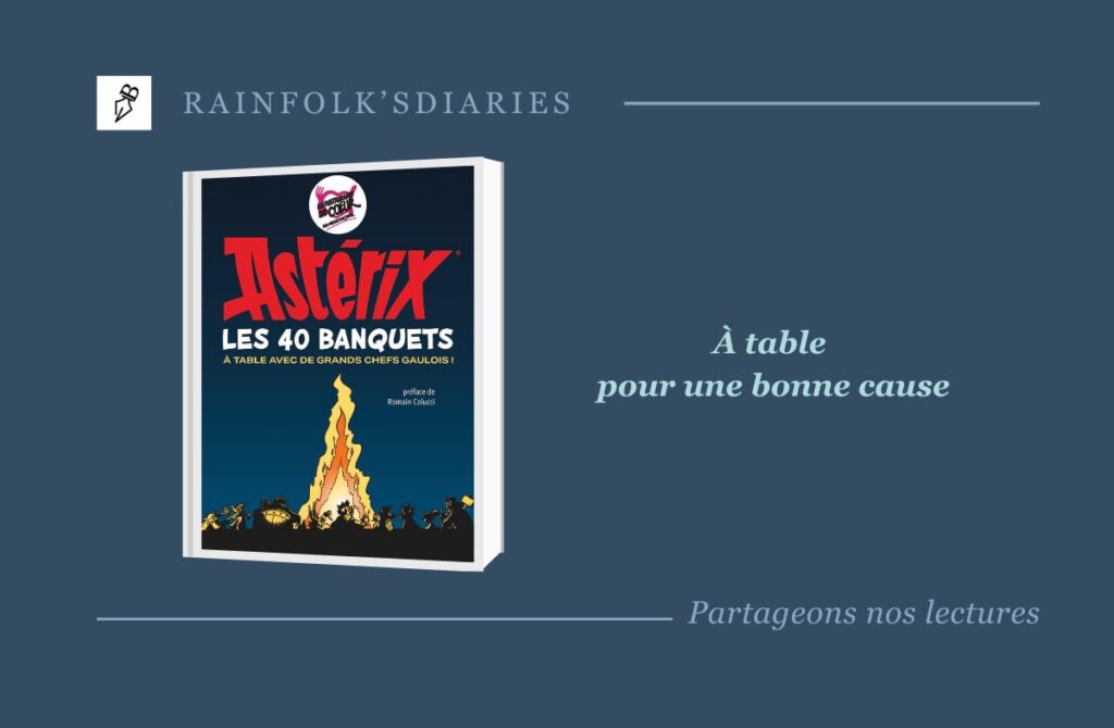 Astérix célèbre ses 65 ans avec un livre de cuisine en soutien aux Restos du Cœur