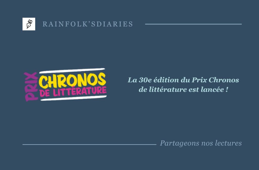 Le Prix Chronos de littérature : Une célébration de la vie à tous les âges Prix Chronos de littérature 2024 : explorez des récits sur la transmission et les liens intergénérationnels.