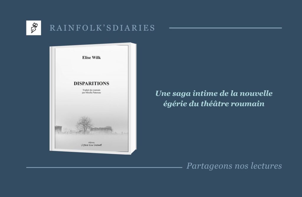 Disparitions d’Elise Wilk : Un roman sur la mémoire et l’identité allemande en Transylvanie Dans Disparitions, Elise Wilk nous plonge dans la vie d'une famille allemande de Transylvanie, entre guerre, exil et mémoire. À travers plusieurs générations, elle explore les sacrifices et les espoirs de cette communauté oubliée, dans un récit empreint de résilience et de quête identitaire.