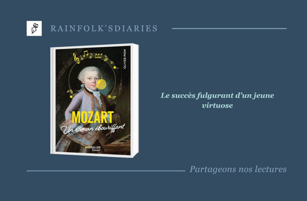 Mozart, un roman ébouriffant – Découverte de l’enfance d’un génie Plongez au cœur de la famille Mozart et assistez à l'éveil d'un génie. Entre rivalité fraternelle et complicité, suivez les jeunes années de Wolfgang et Nannerl, deux enfants prodiges aux personnalités attachantes. Un portrait intime et drôle d'un Mozart que vous ne connaissez pas encore.