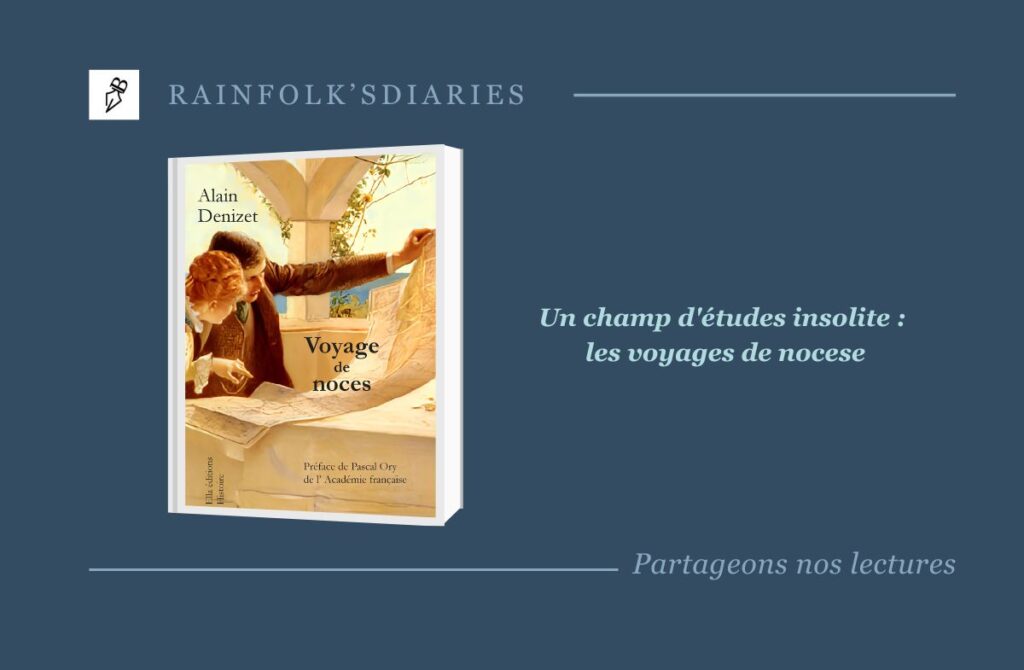 Voyage de Noces : L’étonnante histoire d’une tradition racontée par Alain Denizet Plongez dans "Voyage de Noces" par Alain Denizet, une exploration fascinante de l'origine de la tradition du voyage de noces. Avec une plume érudite et accessible, l'historien nous transporte au milieu du XIXe siècle à travers l'histoire captivante d'Henri et Jenny, un couple de jeunes mariés de 1853. Ce livre offre un véritable voyage dans le temps, révélant les racines et l'évolution de cette pratique qui est devenue un incontournable des célébrations nuptiales modernes. Un must pour les amoureux de l'histoire et les curieux de traditions culturelles.