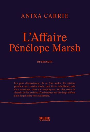 couverture livre L’Affaire Pénélope Marsh - Anixa Carrie L’Affaire Pénélope Marsh - Anixa Carrie