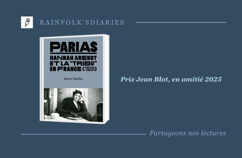 Prix Jean Blot, en amitié 2025 : Marina Touilliez Prix Jean Blot, en amitié 2025