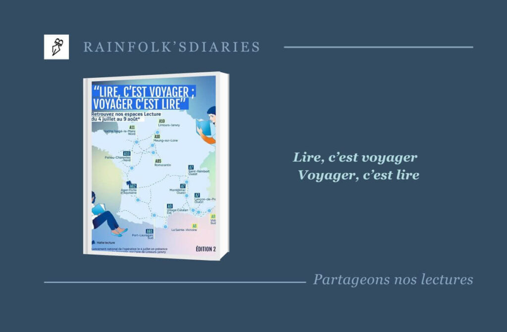 Une pause lecture sur la route des vacances