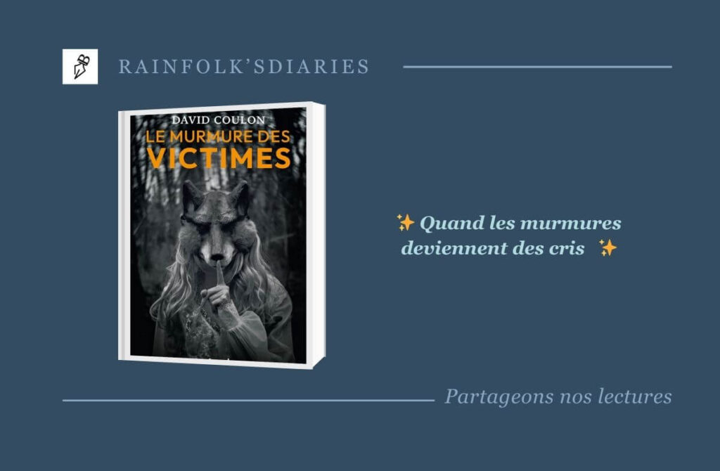 Le Murmure des victimes : un thriller psychologique qui glace le sang Le Murmure des victimes