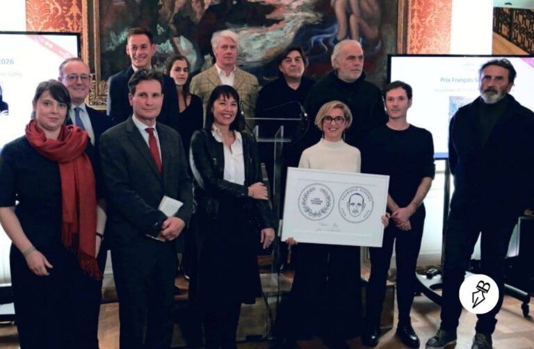 Les membres du Jury du Prix François Sommer et la lauréate, Valentine Goby ©Fondation François Sommer