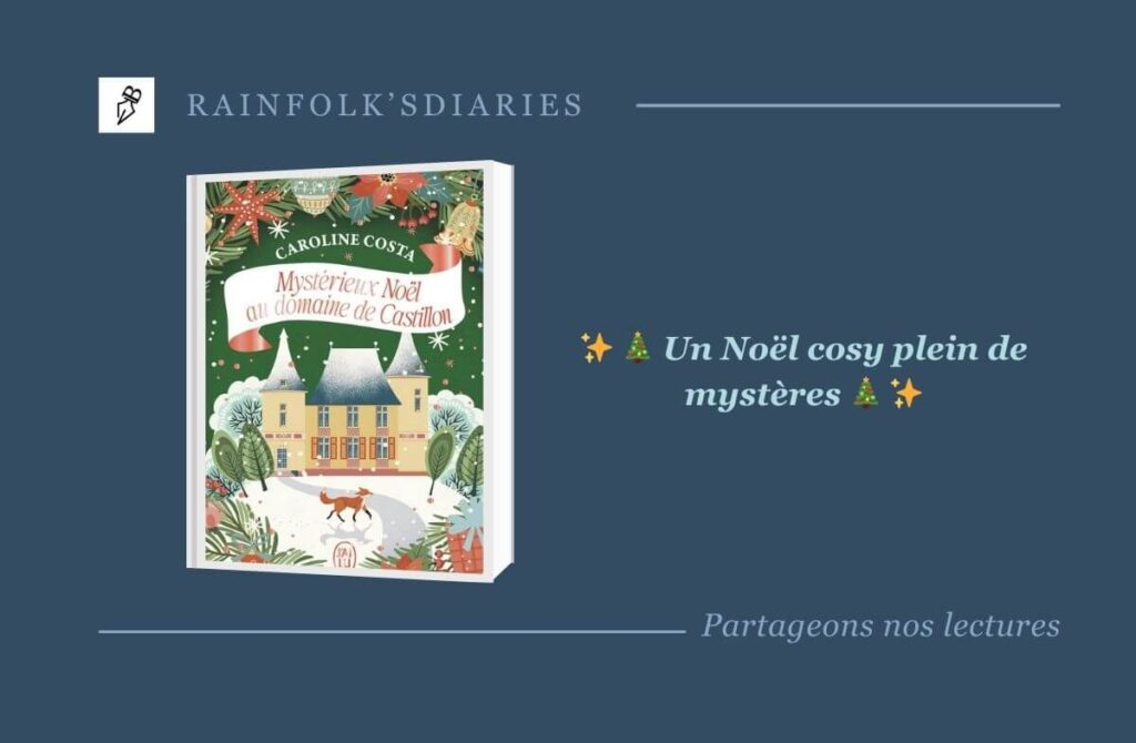 Mystérieux Noël au domaine de Castillon : un cosy mystery irrésistible sous la neige Mystérieux Noël au domaine de Castillon : cosy mystery de Noël