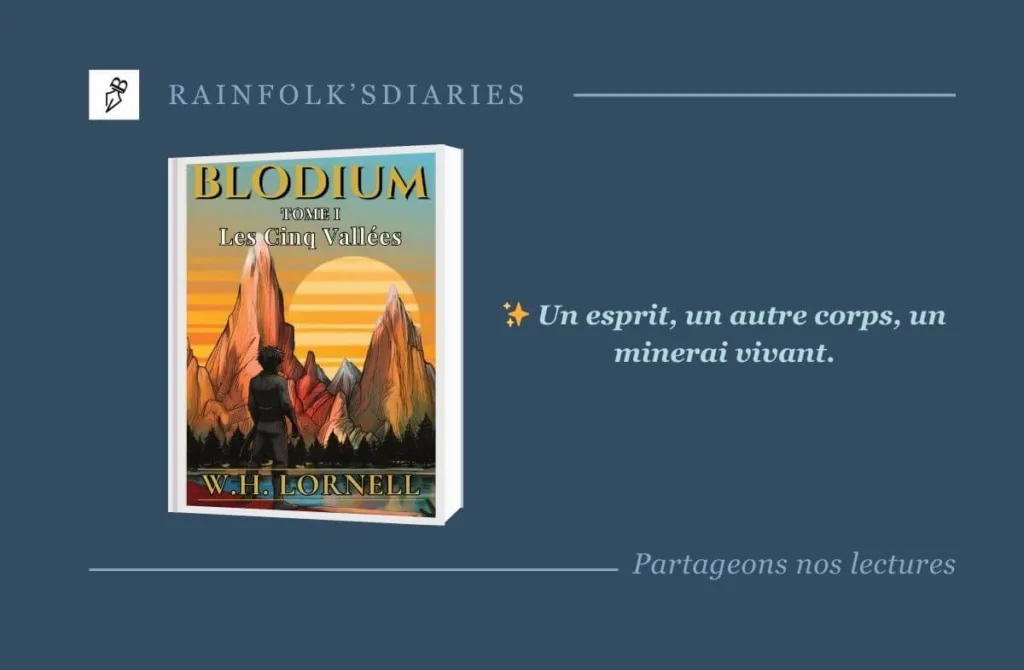 Blodium – Tome I : Les cinq vallées de W. H. Lornell 📖 ALERTE LECTURE ! 🚀 Prêt pour une immersion totale ? Découvrez Blodium – Tome I : Les cinq vallées de W. H. Lornell. Un mix explosif entre science-fiction et fantasy où l'identité est le plus grand des mystères. 💎⚔️ Entre combats épiques et réflexions philosophiques, ce récit initiatique m'a totalement bluffé ! 👉 À découvrir absolument pour les fans de mondes brutaux et intelligents.