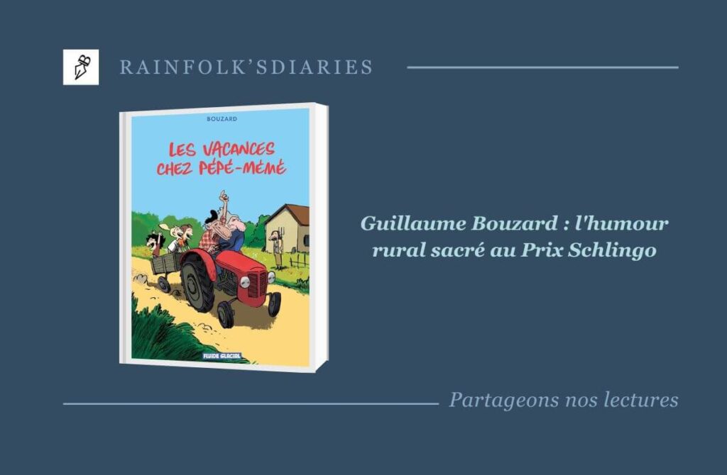 Guillaume Bouzard : le sacre de l’humour rural au Prix Schlingo 2026 Guillaume Bouzard, Prix Schlingo 2026