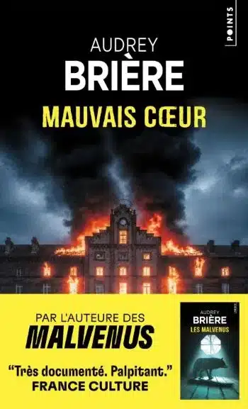 couverture livre mauvais coeur audrey brière Mauvais cœur d’Audrey Brière : notre avis polar