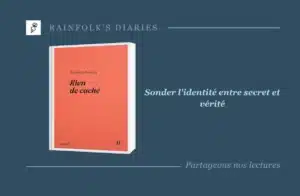 Livre : Rien de caché – Anthony Feneuil