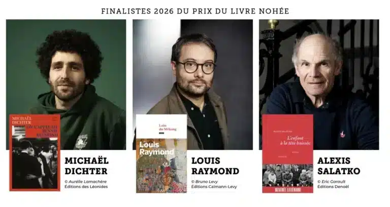 Prix du Livre Nohée 2026 : Le choix des finalistes dévoilé Le Prix du Livre Nohée 2026 dévoile les 3 livres finalistes