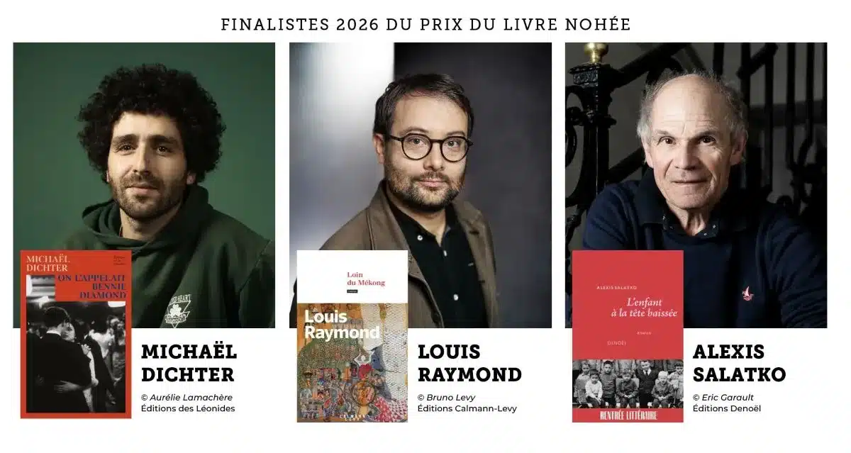 Prix du Livre Nohée 2026 : Le choix des finalistes dévoilé