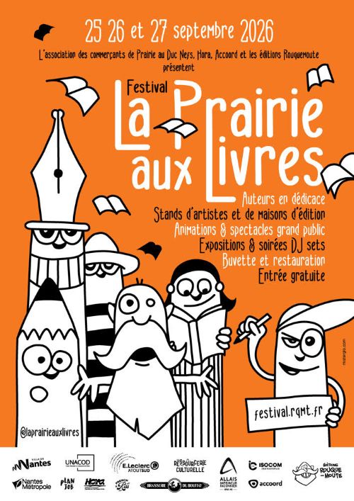 Festival La Prairie aux livres : Nantes fête le livre